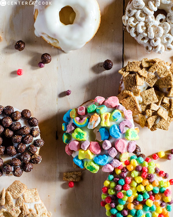 baked cereal milk donuts 3