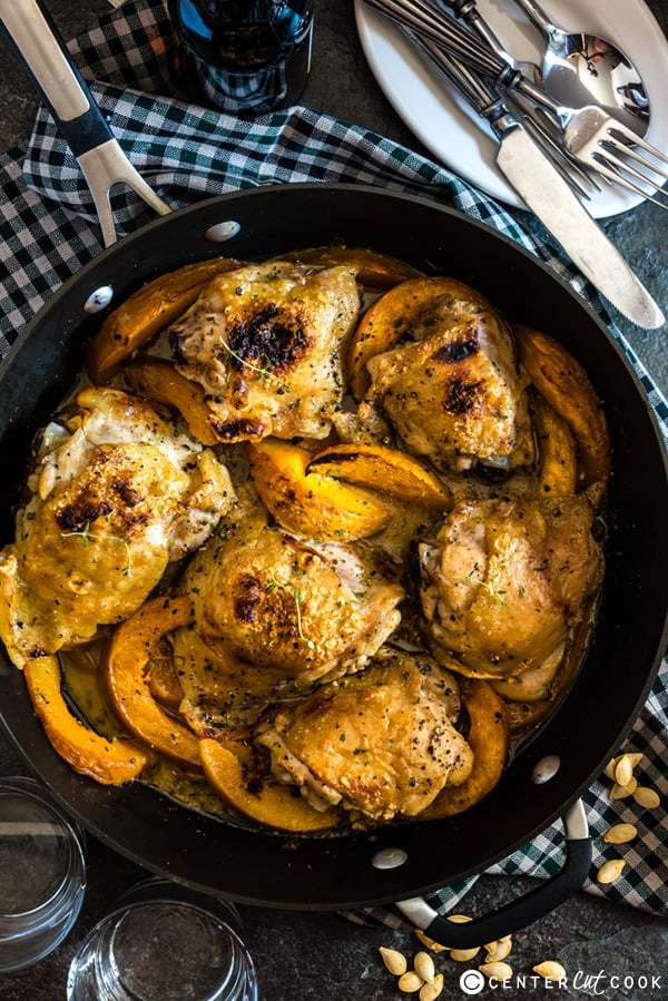 honey mustard roast chicken with pumpkin 2