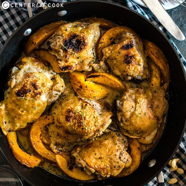 honey mustard roast chicken with pumpkin 3