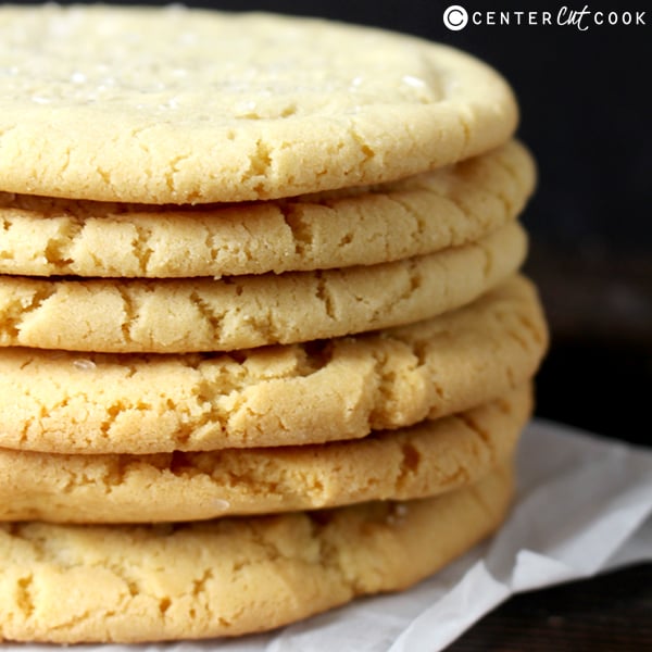 Chewy Sugar Cookies (and they're giant!)