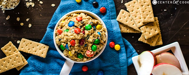 monster cookie dough dip 1