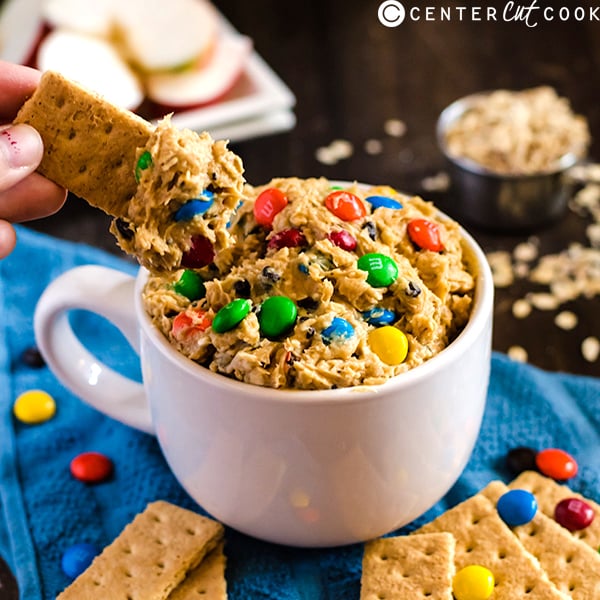 monster cookie dough dip 3