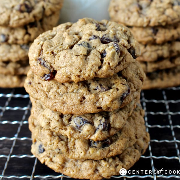 oatmeal raisin cookies 4