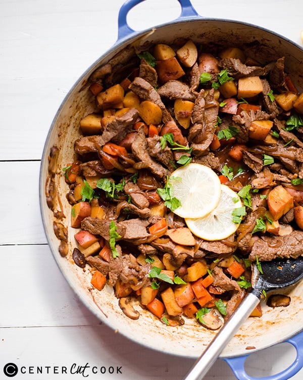 one pan steak potatoes 3