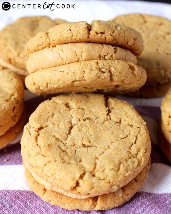 peanut butter sandwich cookies girl scout copycat 2