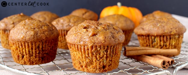 pumpkin banana muffins 1