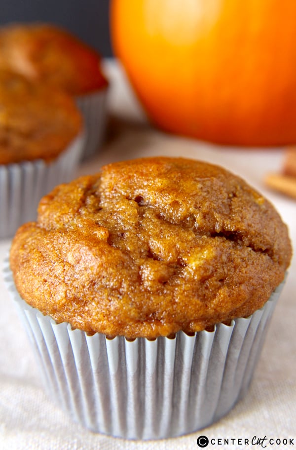 pumpkin banana muffins 2