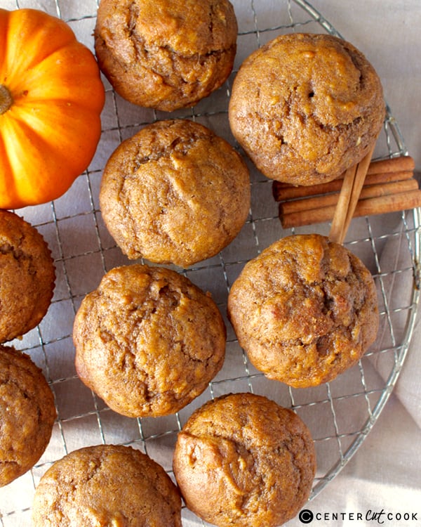 pumpkin banana muffins 3