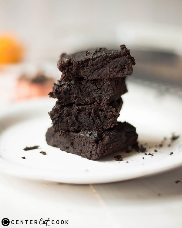 pumpkin brownies 3