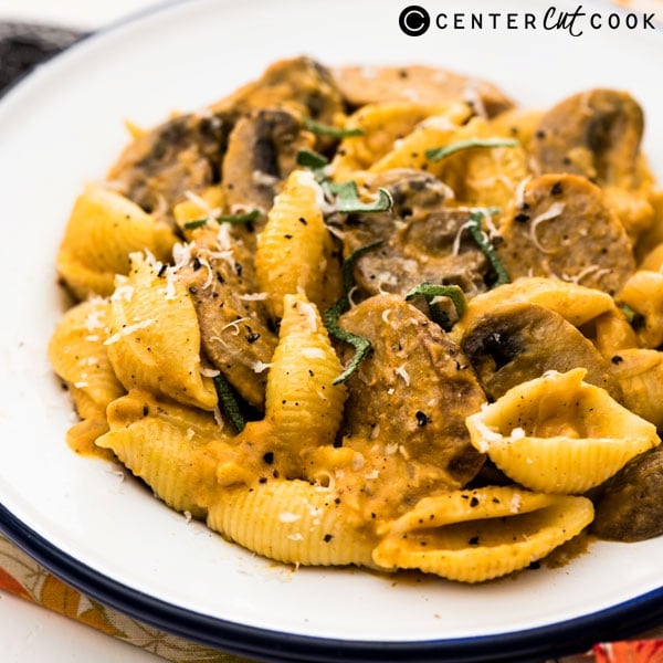 pumpkin pasta with sausage 3