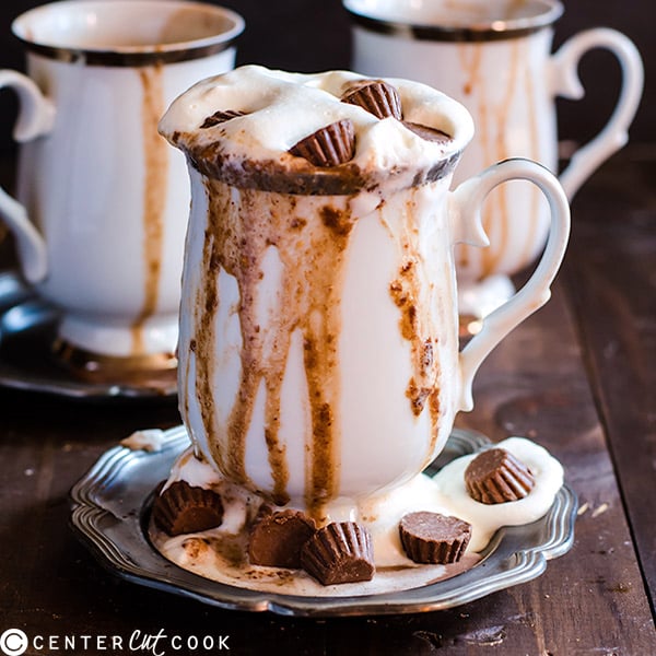 slow cooker peanut butter hot chocolate 3