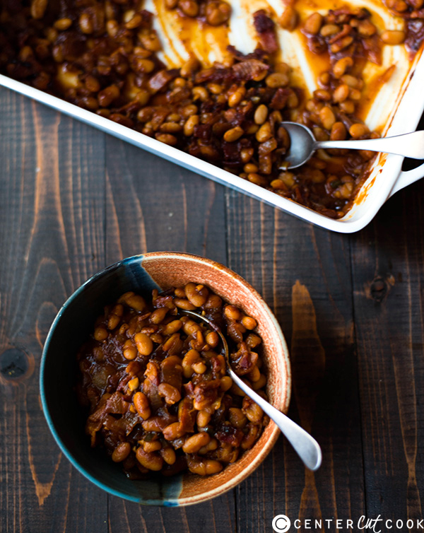 sweet spicy baked beans 2