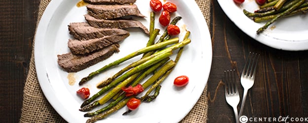 balsamic flank steak 1