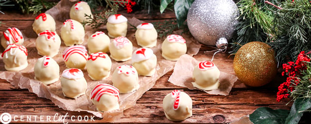 candy cane truffles 1