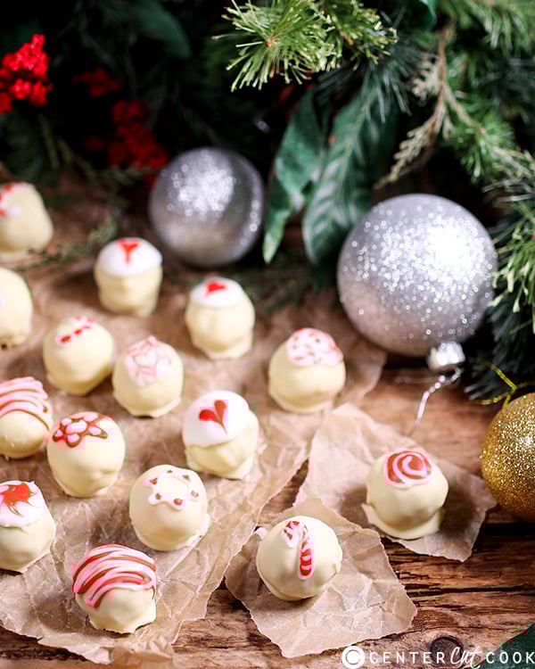 candy cane truffles 4