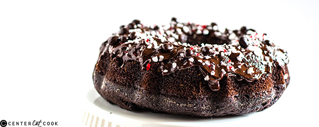 chocolate peppermint bundt cake 1