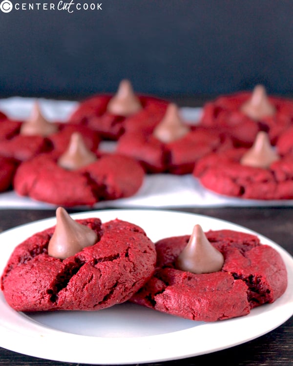 red velvet kiss cookies 2