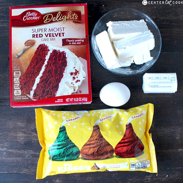 red velvet kiss cookies 3