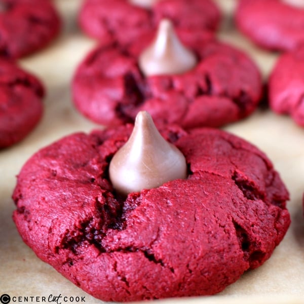 red velvet kiss cookies 4