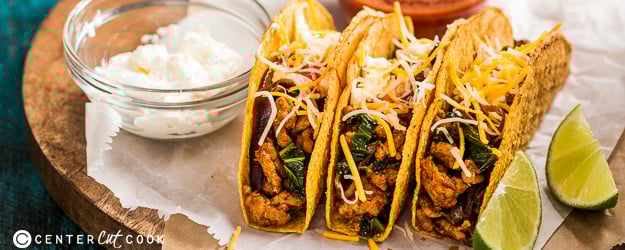 chorizo tacos kale 1