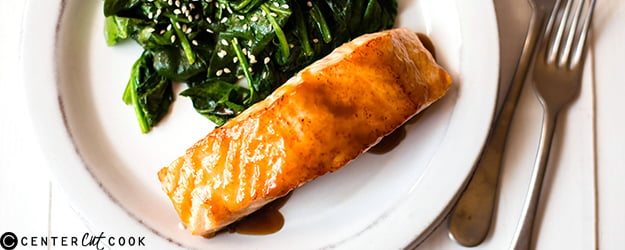 easy honey glazed salmon 1