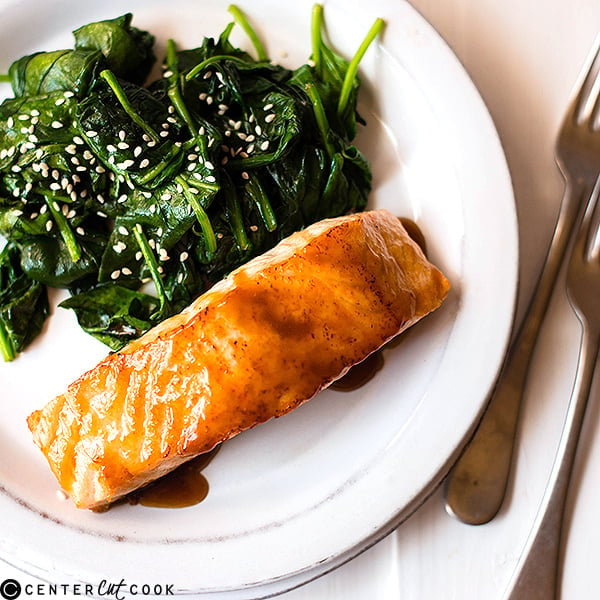 easy honey glazed salmon 3