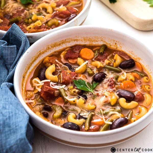 easy minestrone soup 4