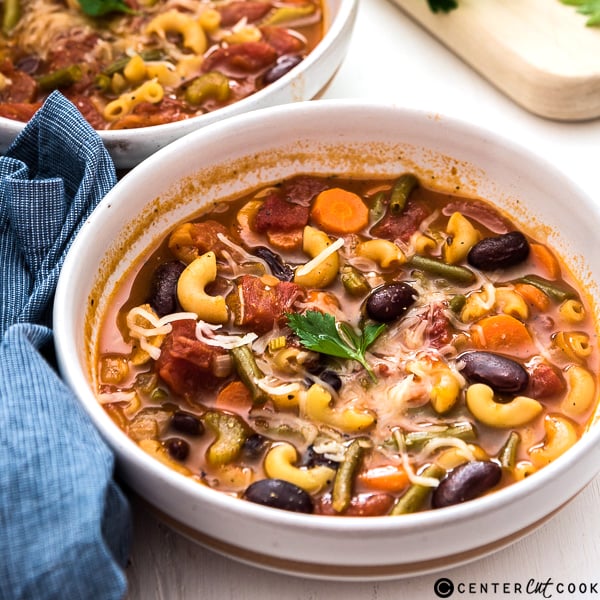 Easy Minestrone Soup Recipe