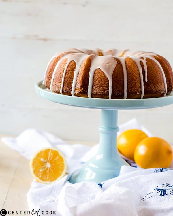 iced meyer lemon pound cake 3