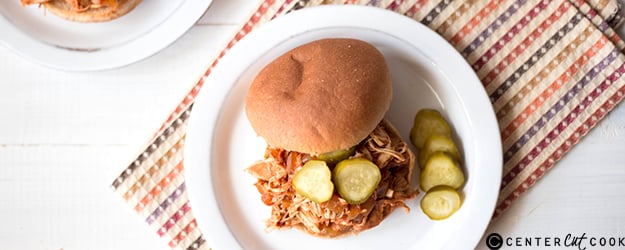 slow cooker skinny chicken sloppy joes 1