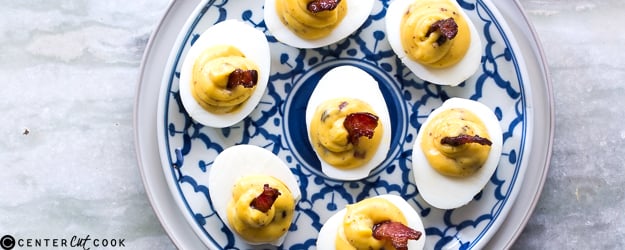 cheddar bacon deviled eggs 1