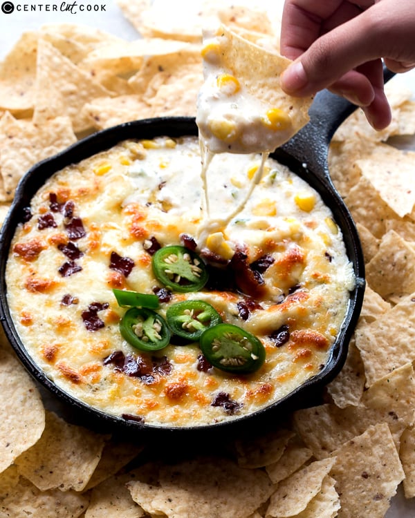 cheesy bacon jalapeno corn dip 2