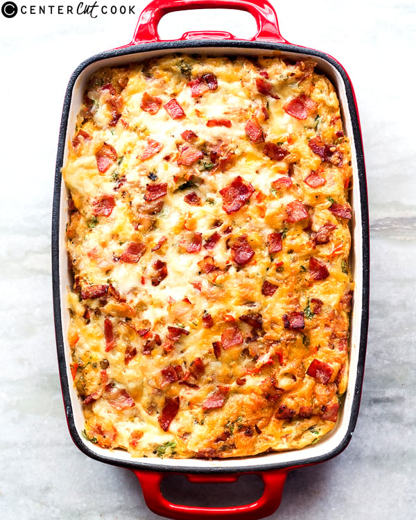 egg bacon breakfast casserole 2