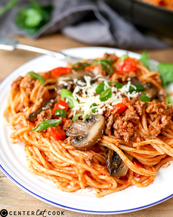 one pot pasta bolognese 2