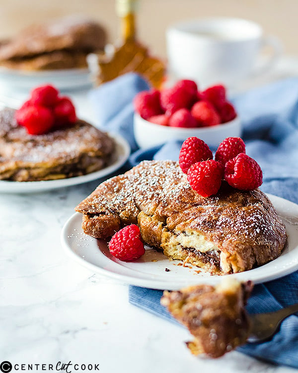 stuffed french toast croissants 2