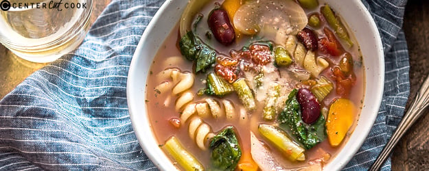 slow cooker minestrone soup 1