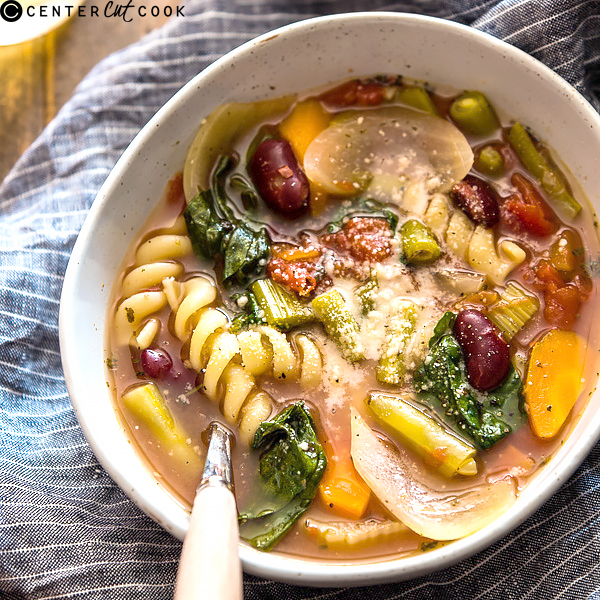 slow cooker minestrone soup 3