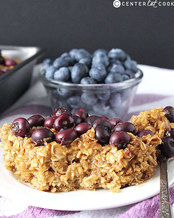 baked peanut butter oatmeal 2