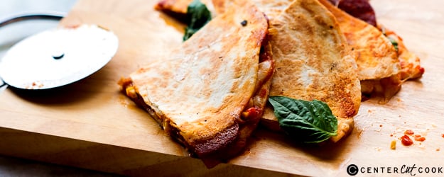 pepperoni pizza quesadillas 1