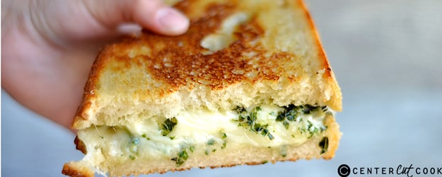 pesto artichoke grilled cheese 1