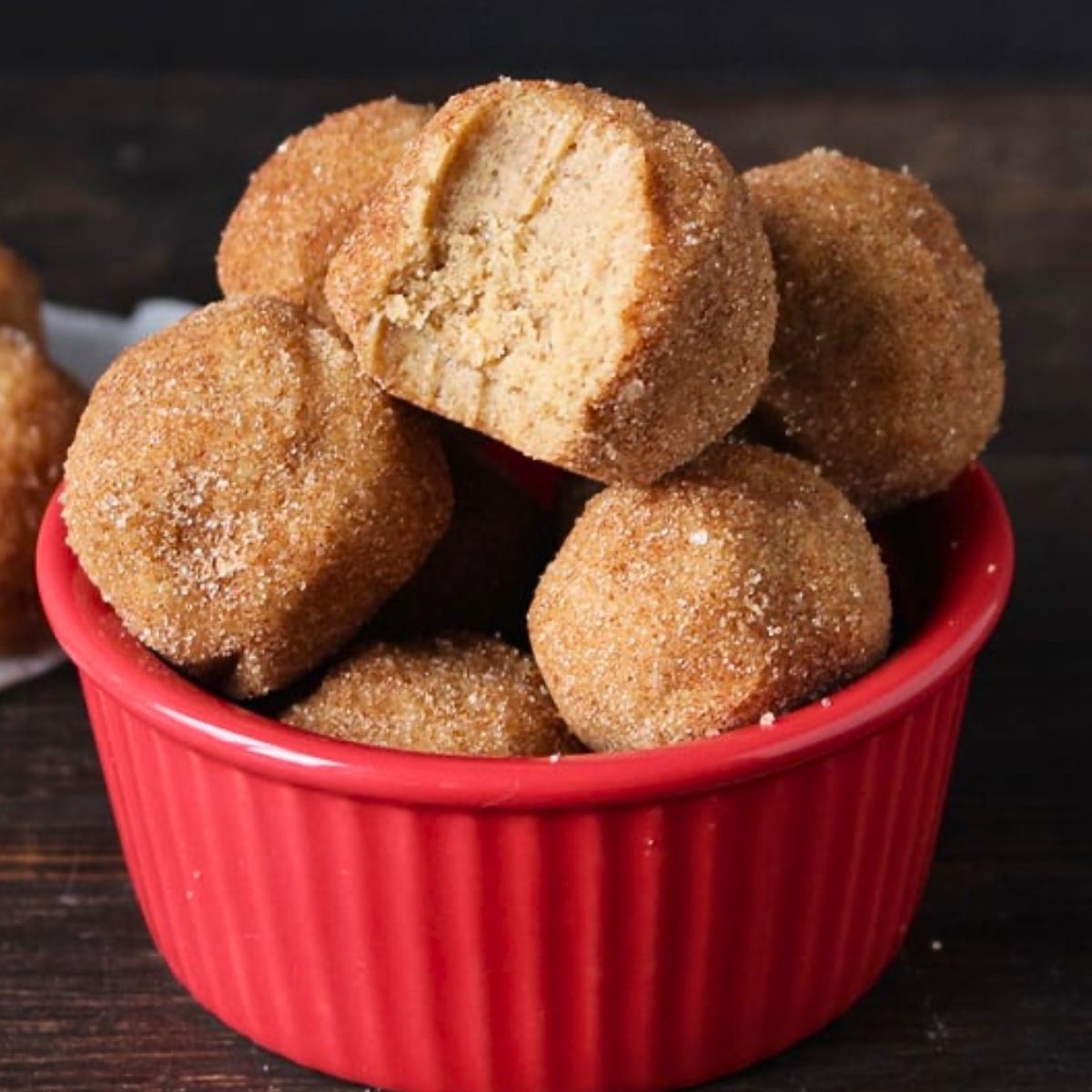 snickerdoodle cookie dough bites 