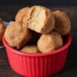 snickerdoodle cookie dough bites