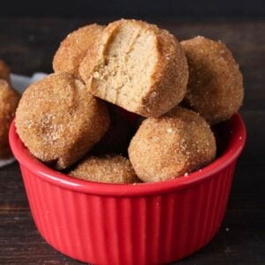 snickerdoodle cookie dough bites