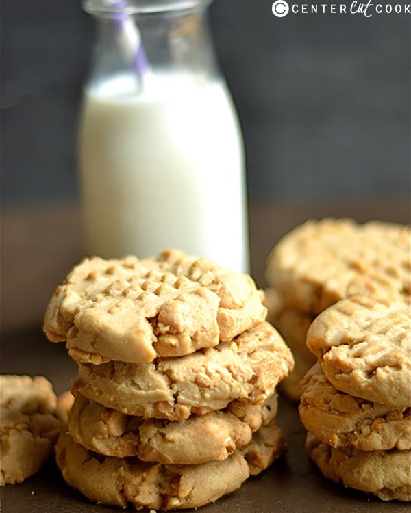 soft chewy classic peanut butter cookies 2