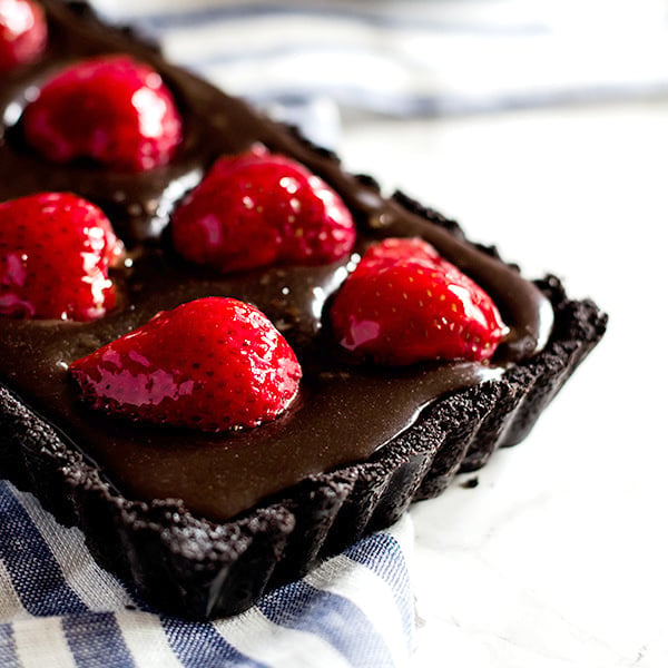 chocolate strawberry tart 3