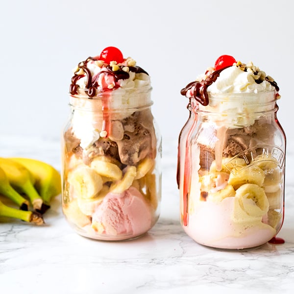 mason jar banana split 4