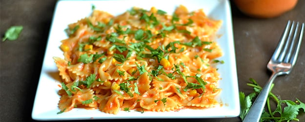 roasted red pepper pasta salad 1