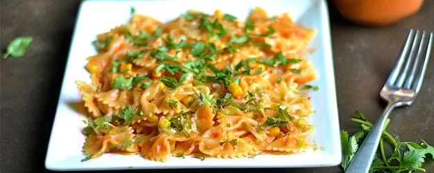 roasted red pepper pasta salad 1