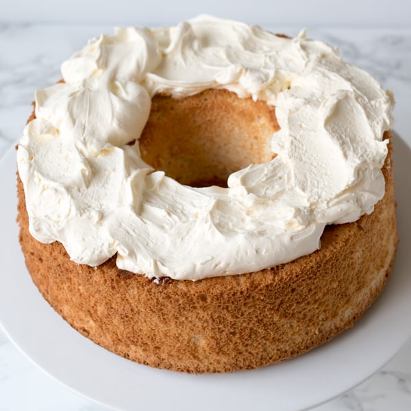 angel food cake peaches cream 3