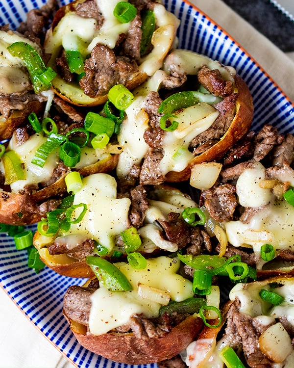 cheesesteak potato skins 4